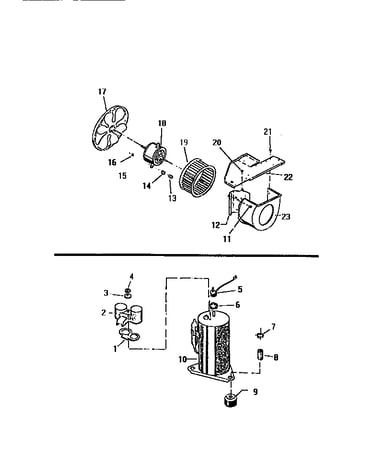 Air handling parts, compressor