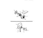 Kelvinator M528B2SA air handling parts, compressor diagram