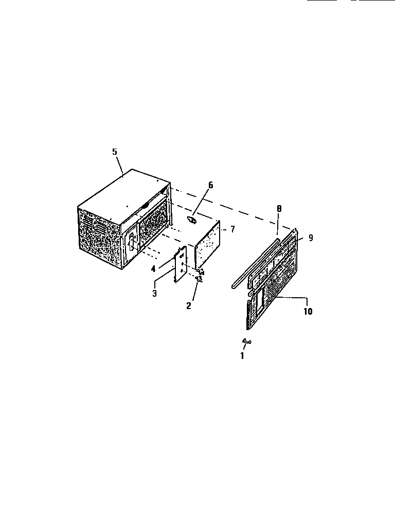 Cabinet, front, wrapper