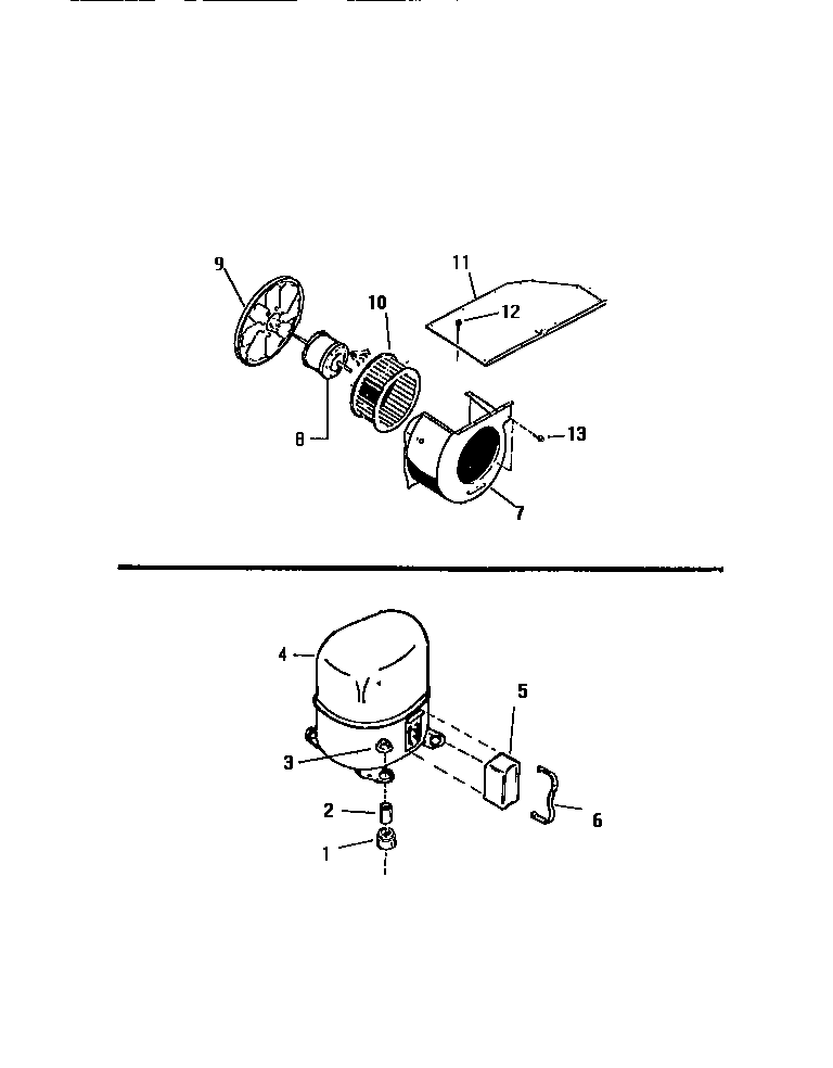 Air handling parts, compressor