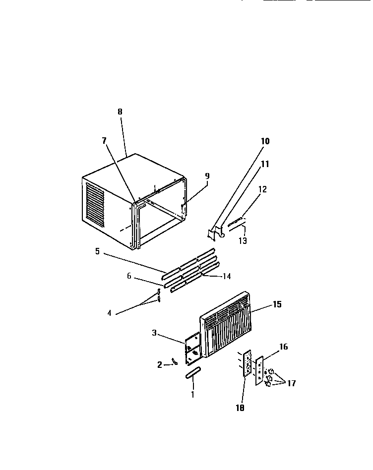 Cabinet, front, wrapper