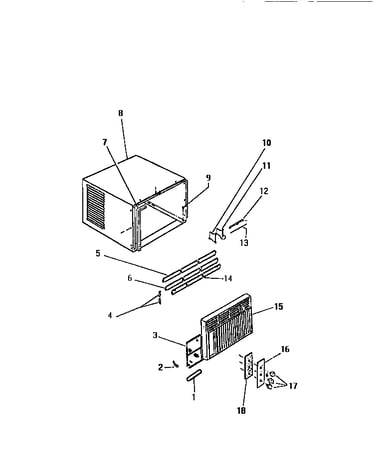 Cabinet, front, wrapper
