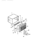 Cabinet, front, wrapper