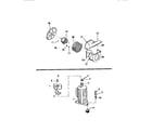 Kelvinator MH608A1EA air handling parts, compressor diagram