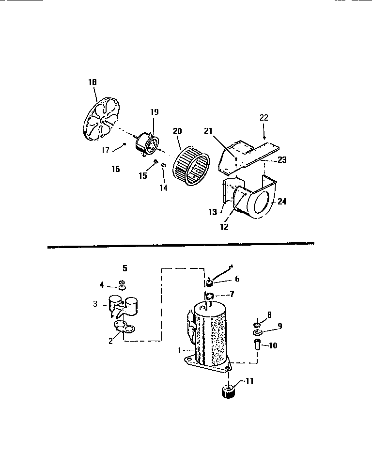 Air handling parts, compressor