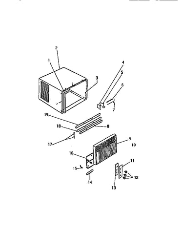 Cabinet, front, wrapper