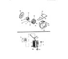 Kelvinator SH205C1QA air handling parts, compressor diagram