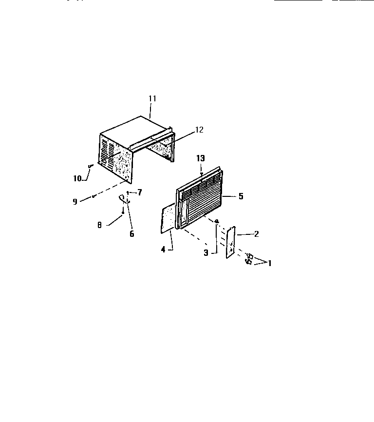 Cabinet, front, wrapper