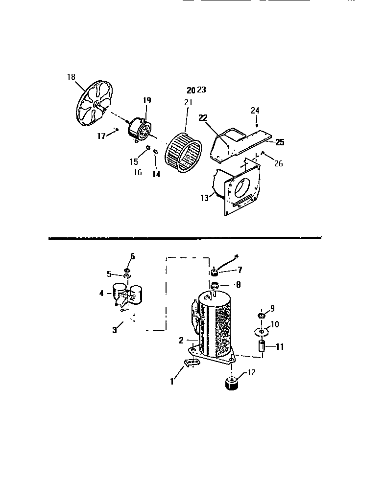 Air handling parts, compressor