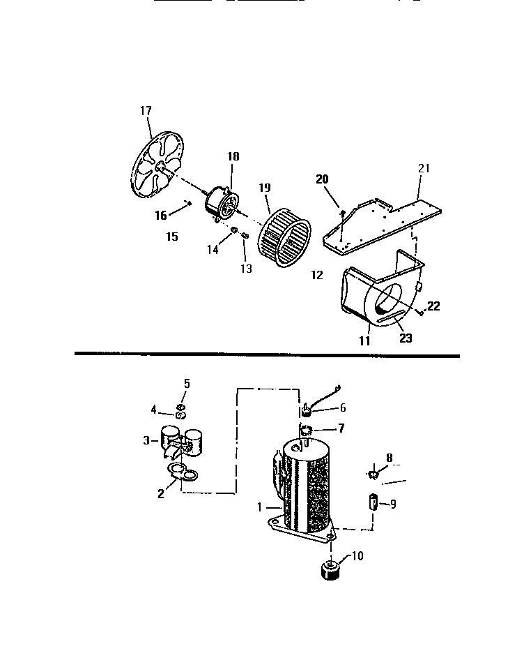 Air handling parts, compressor