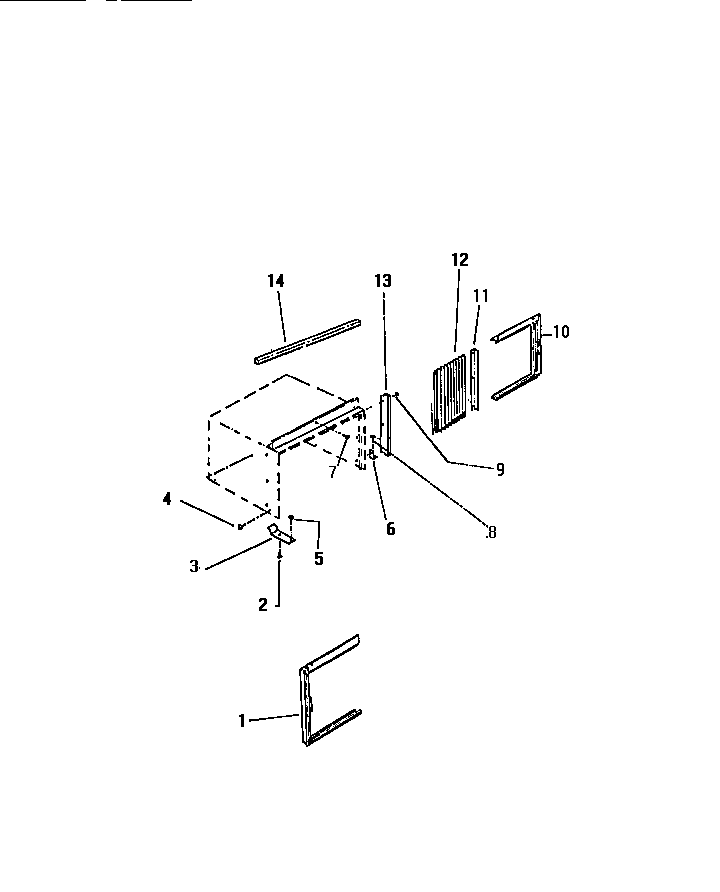 WINDOW MOUNTING PARTS