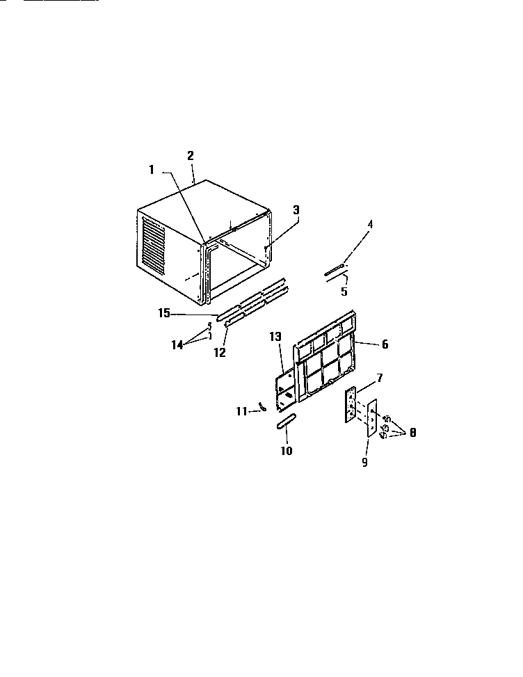 Cabinet, front, wrapper