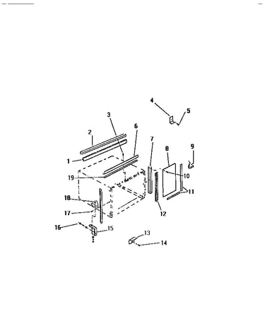 Window mounting parts