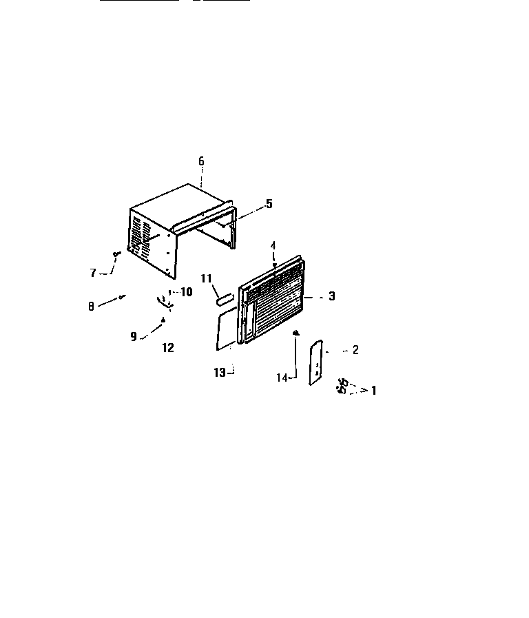 Cabinet, front, wrapper