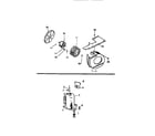 Kelvinator S205A1QA air handling parts, compressor diagram