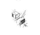 Kelvinator MH413T2RC cabinet, front, wrapper diagram