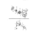 Kelvinator M316B2QA air handling parts, compressor diagram