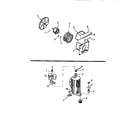 Kelvinator MH413B1SA air handling parts, compressor diagram