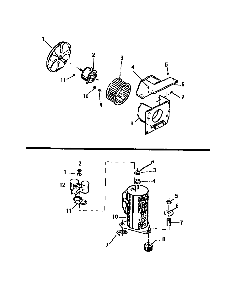 Air handling parts, compressor