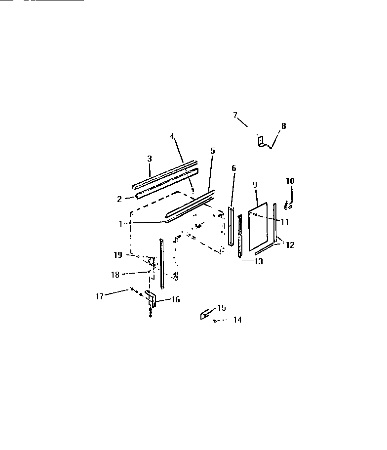Window mounting parts