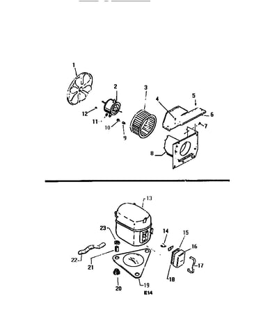 Air handling parts, compressor