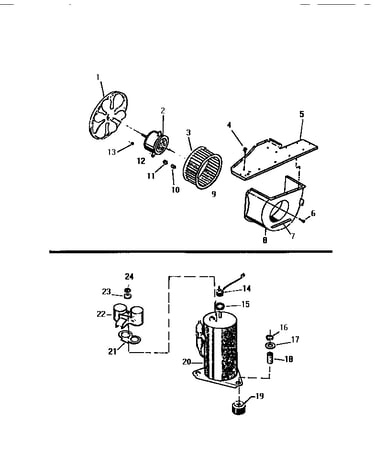Air handling parts, compressor