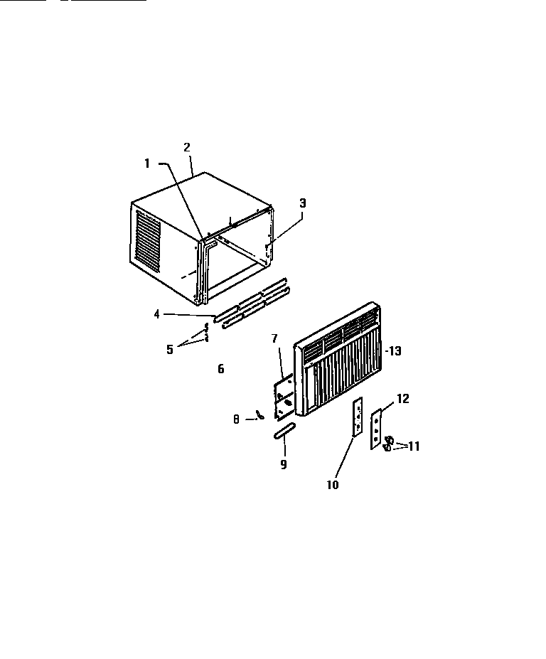 Cabinet, front, wrapper