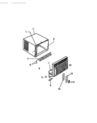 Cabinet, front, wrapper