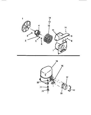 Air handling parts, compressor