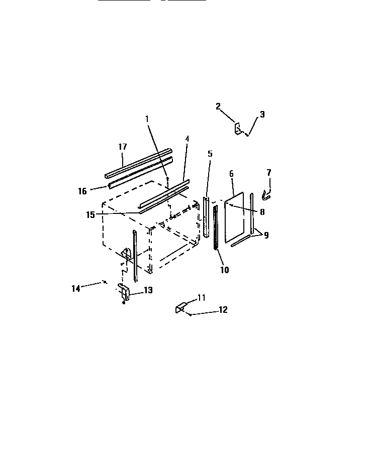 WINDOW MOUNTING PARTS