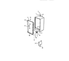Kelvinator UFS101SM3W cabinet diagram