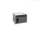 White-Westinghouse AC08EJ1A1 unit diagram