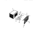 White-Westinghouse AC08EJ1A1 wrapper, front diagram