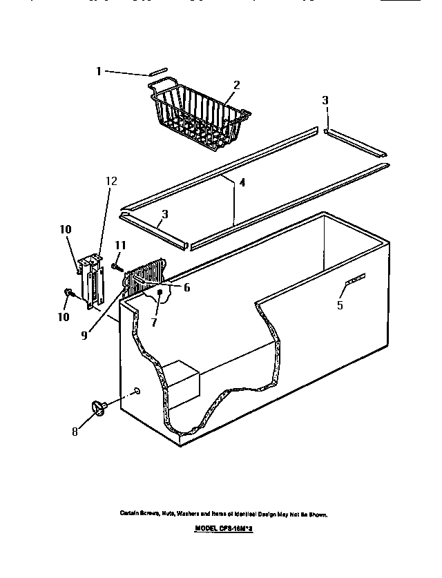 Cabinet exterior & interior