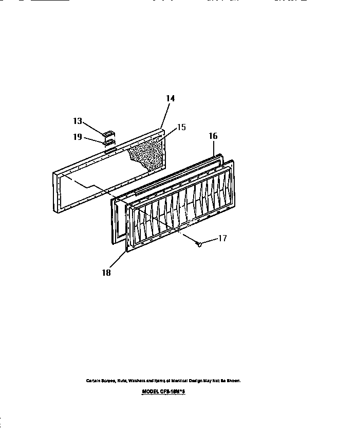 Cabinet lid