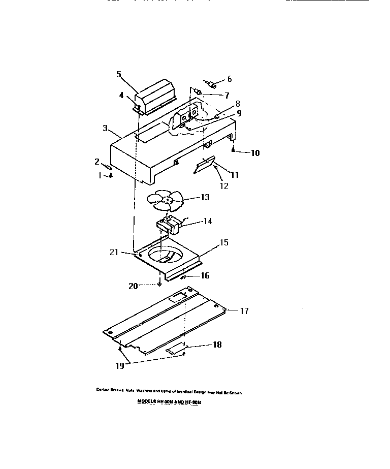VENT HOOD DUCTED AND DUCTLESS ASSEMBLY