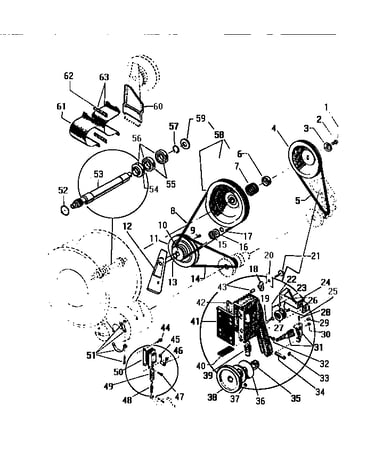 Pulley, belts