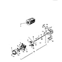 White-Westinghouse LT250JXD1 motor, pump assembly diagram
