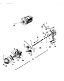 Motor, pump assembly