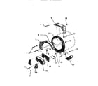 White-Westinghouse LT800EXH4 counterweight section diagram