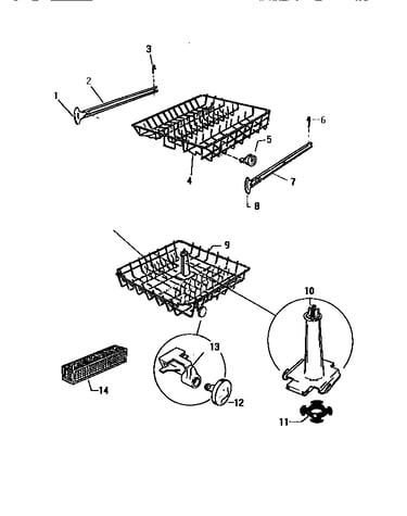 Racks & washer tower