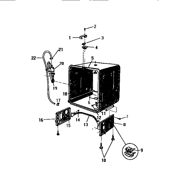 OUTER TUB COMPONENTS