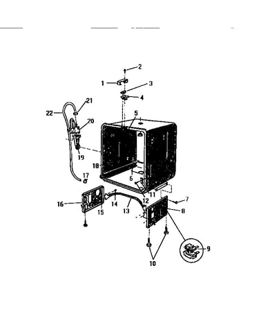 Outer tub components