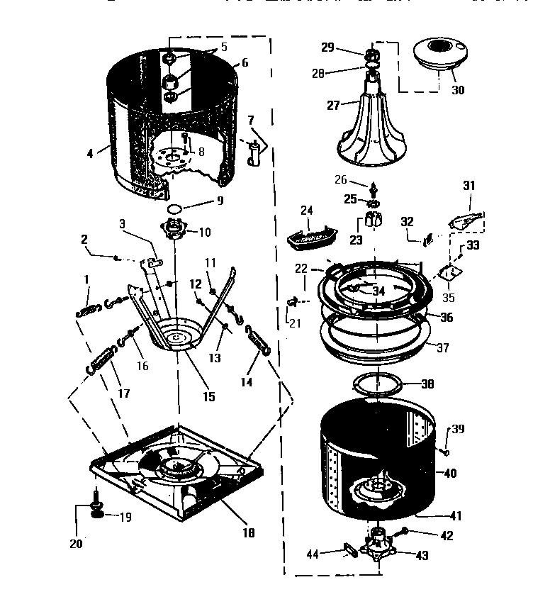 TUBS, TRANSMISSION, BASE