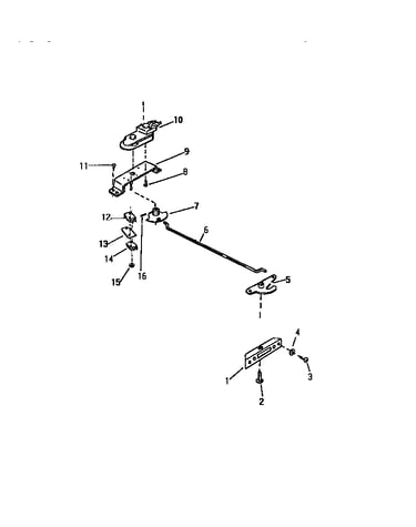 Door latch assembly