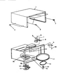 Cabinet and turntable