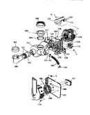 Pump, motor, power dry assembly