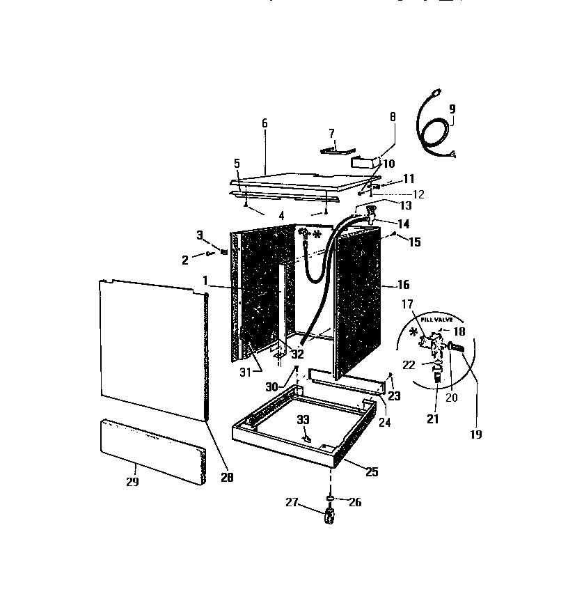 WRAPPER, TOP, VALVE & BASE