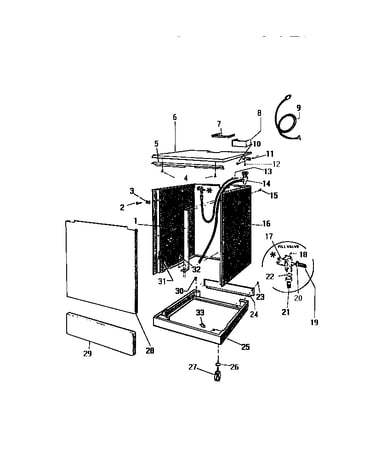 Wrapper, top, valve & base