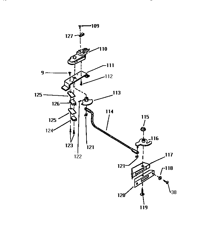 Door latch assembly